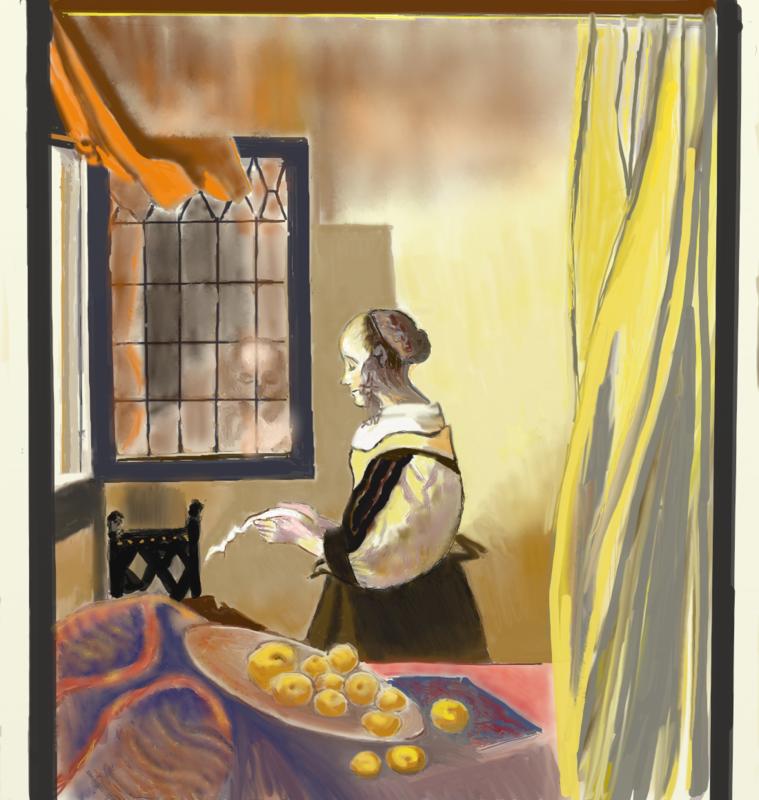 Click image for larger version. 

Name:	.....Girl  Reading a Letter   .....Johannes  Vermeer    (  FIN  ).jpg 
Views:	161 
Size:	123.1 KB 
ID:	72626
