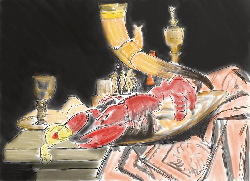 Click image for larger version. 

Name:	......Still- life with the  Drinking  Horn of the St .Sebastian Archers' Guild,  Lobster and  Gl.jpg 
Views:	155 
Size:	257.4 KB 
ID:	72426